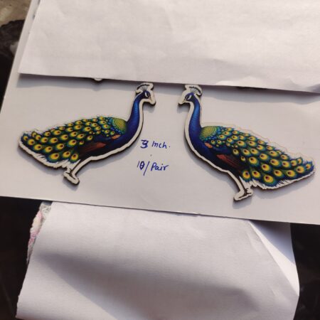 3"Peacock pair MDF0054