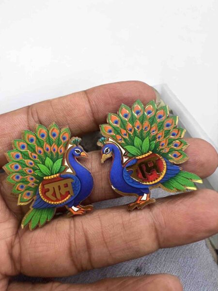 Foil peacock MDF0228