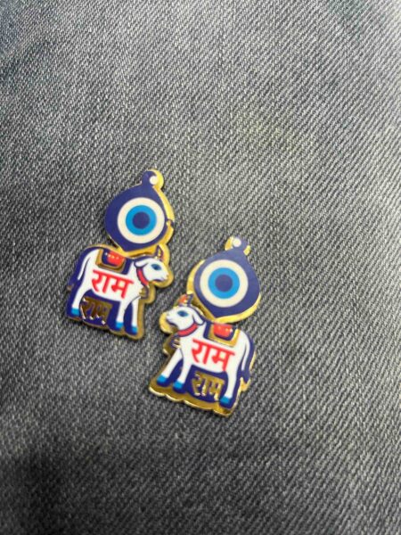 Foil Cow Evil Eye MDF0235