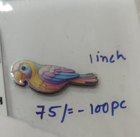 1" Colourful parrot MDF0061