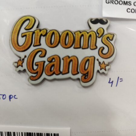 Groom's gang MDF0250