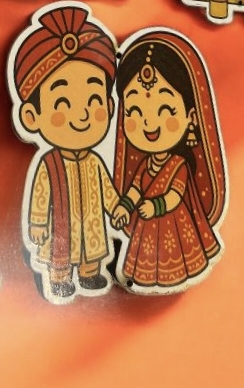 3" Married Couple MDF0265